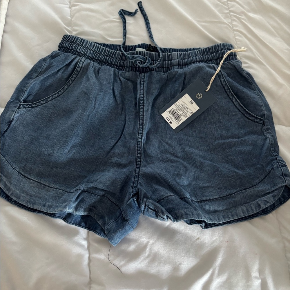 Denim Blue Women's Shorts